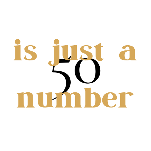 50 is just a number logo